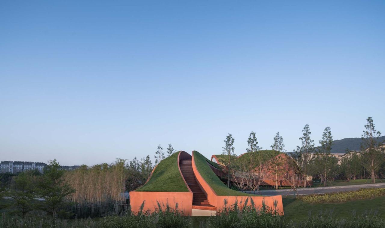 BIM建筑|华侨城巢湖自然文化中心 / 上海前及建筑设计事务所