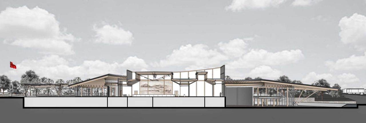 BIM建筑|长三角生态绿色一体化发展示范区（嘉善）企业交流服务基地 / 上海绿建建筑设计事务所