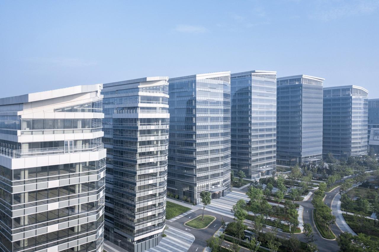 BIM建筑|高山流水、兼收并蓄的城市文化新名片—济宁市文化中心三期文化产业园 / Laguarda.Low Architects (LLA)