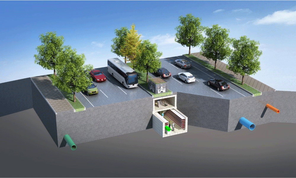 地下综合管廊BIM项目REVIT模型，完整BIM模型+汇报PPT和BIM演示视频