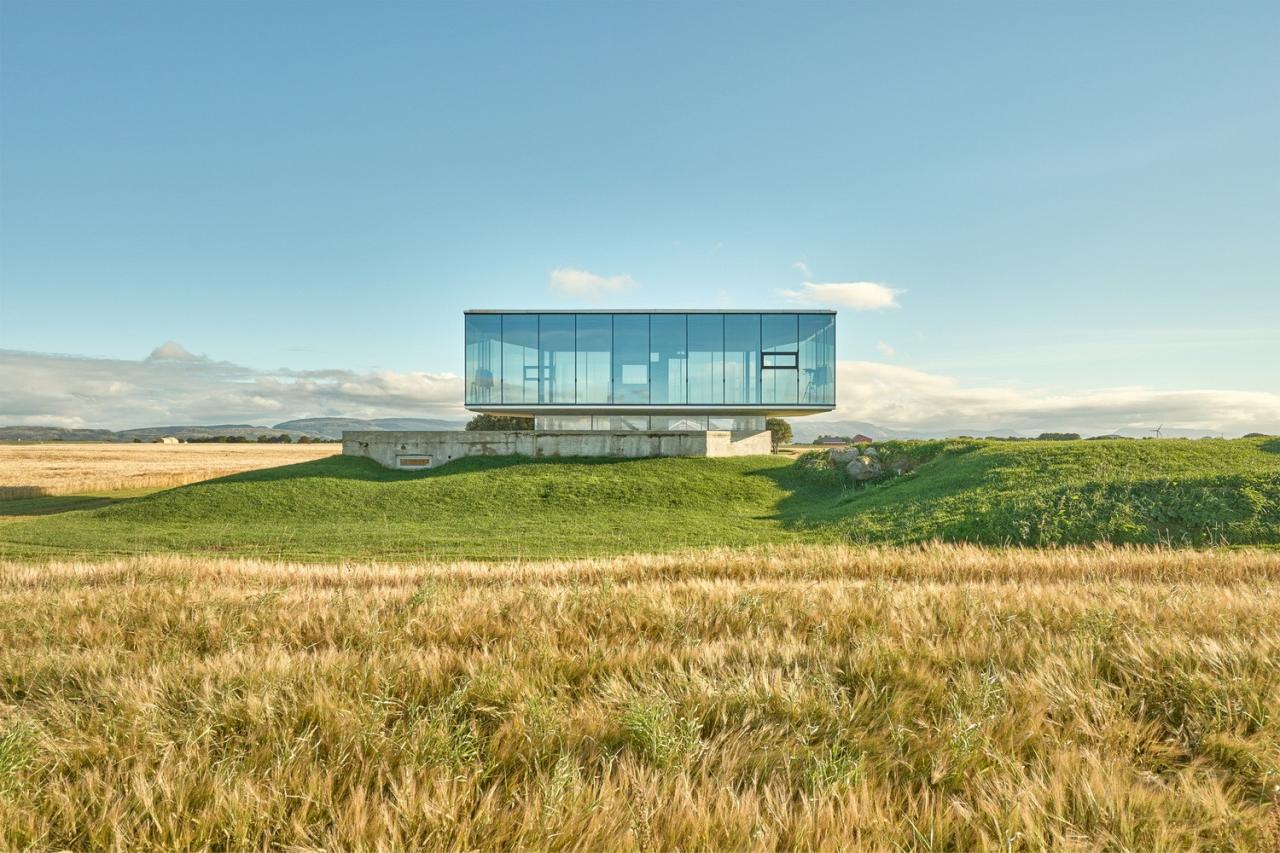 BIM建筑|军事碉堡新生，布雷克斯塔漂浮亭屋 / ASAS arkitektur