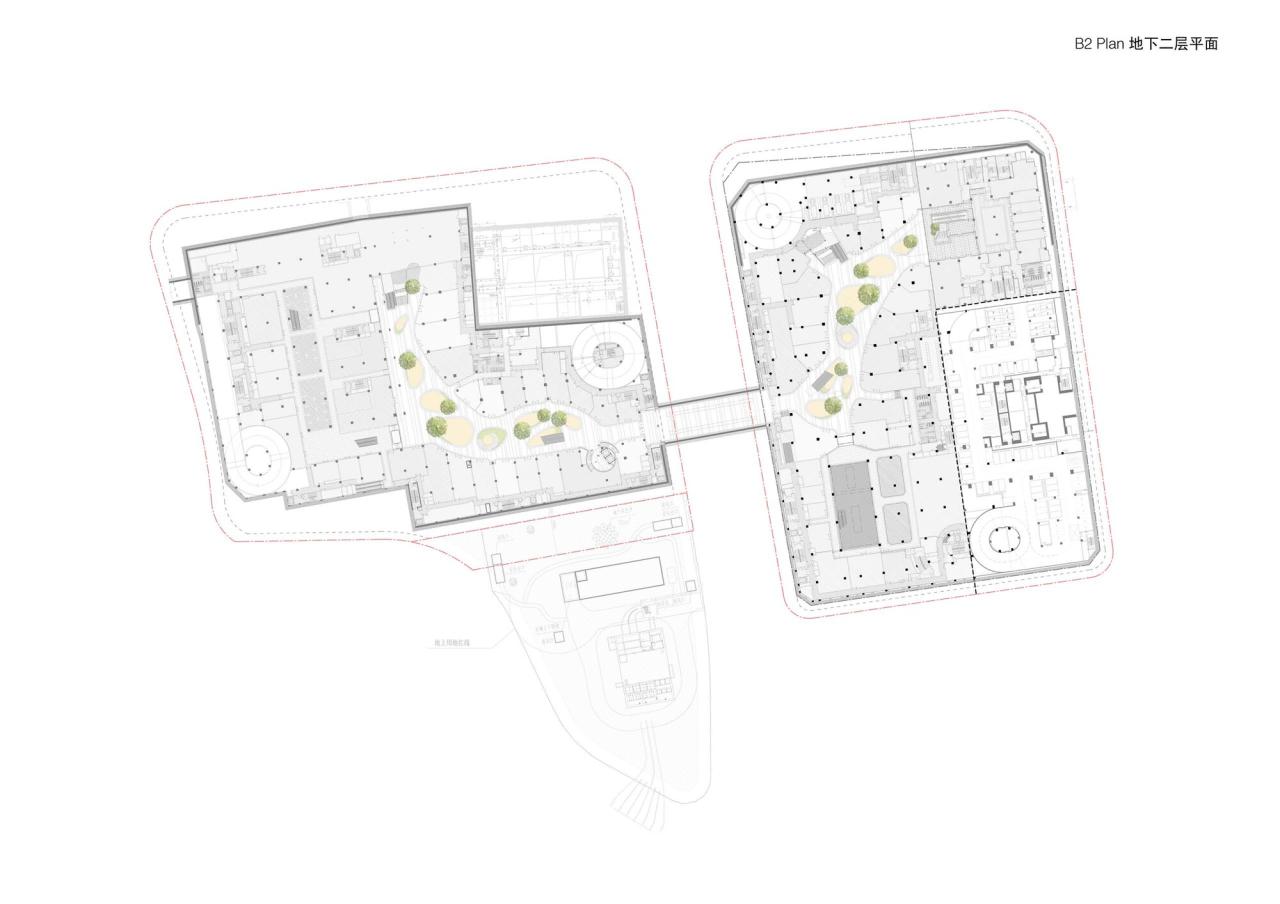 BIM建筑|上海苏河湾万象天地 / Kokaistudios