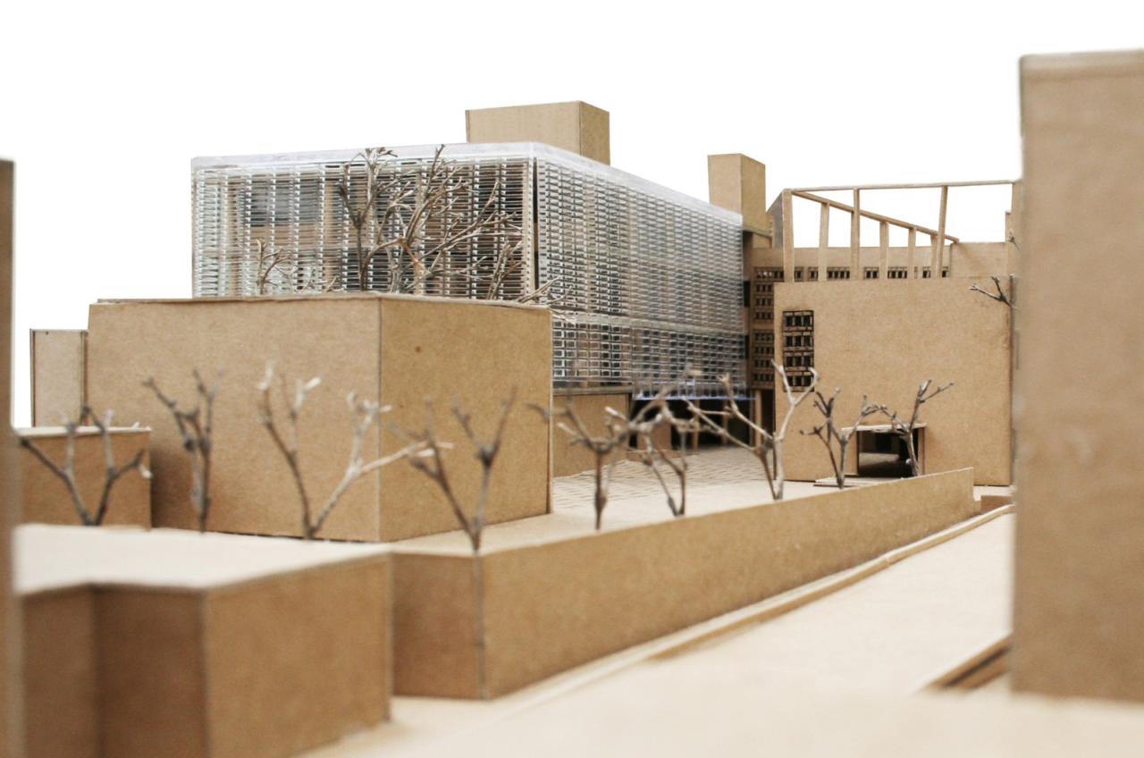 BIM建筑|Divya Shanthi 校园升级改造 / 飞象工作室