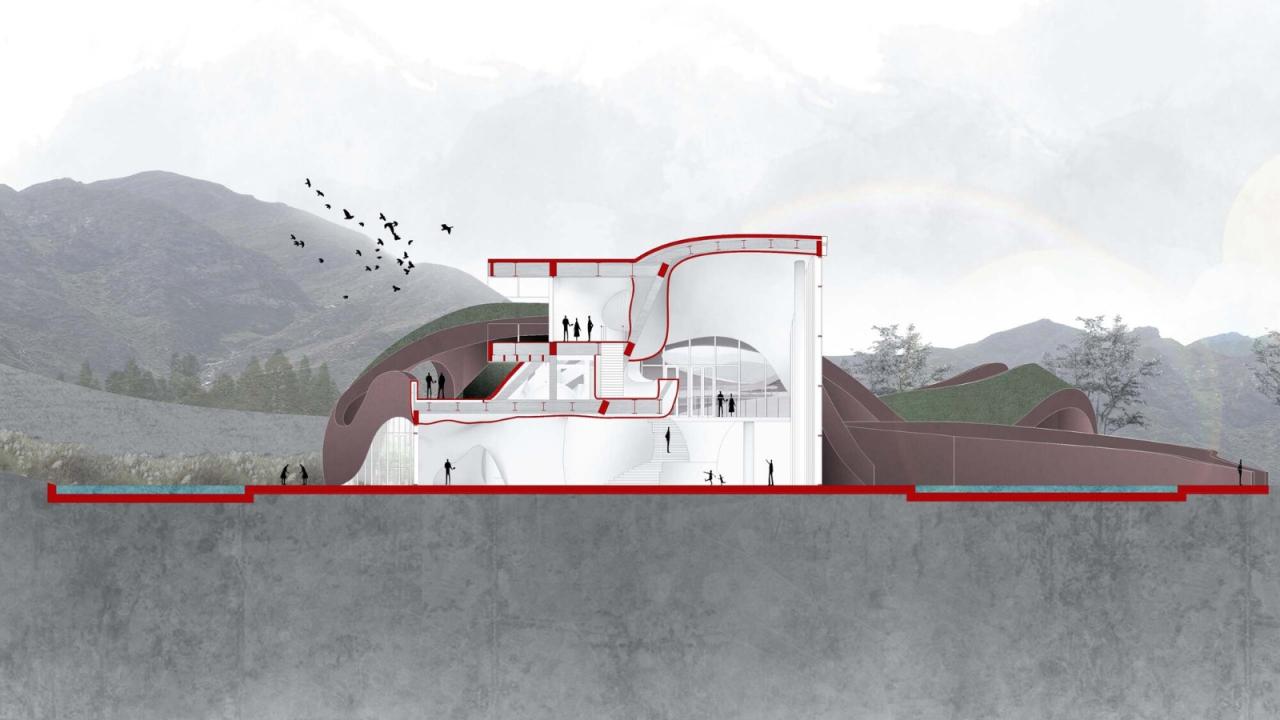 BIM建筑|华侨城巢湖自然文化中心 / 上海前及建筑设计事务所