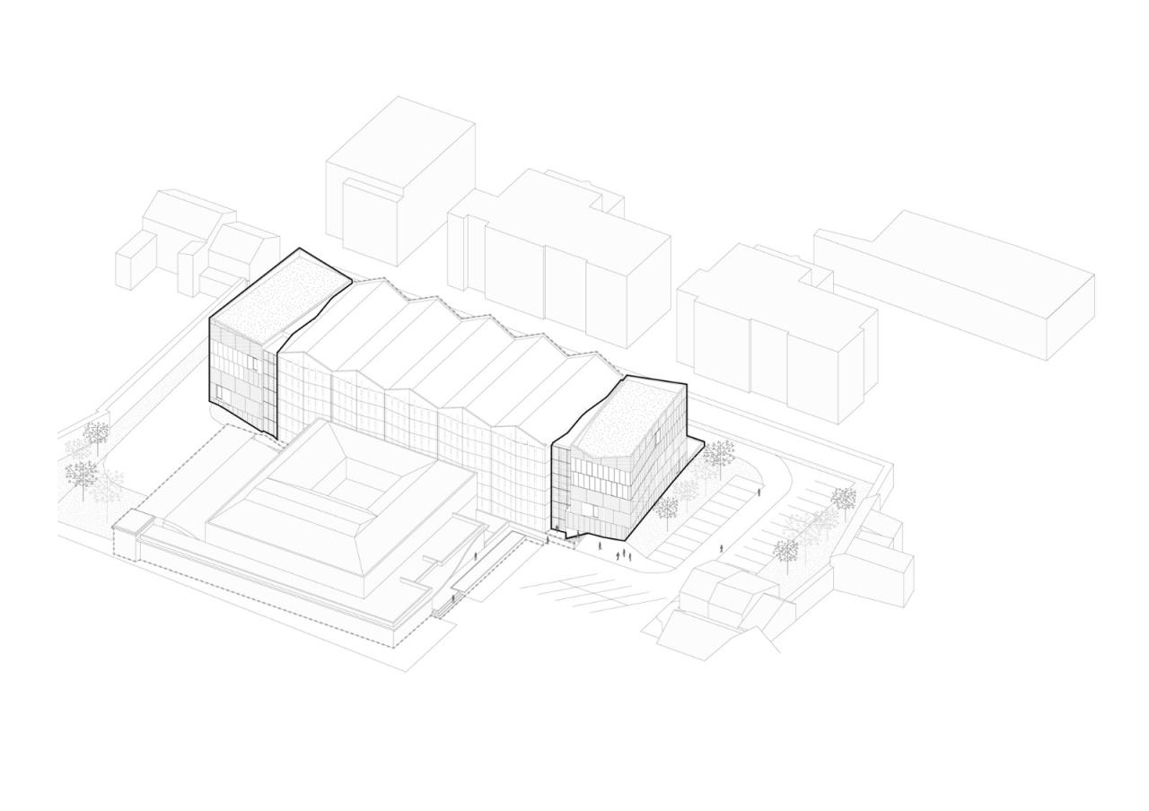 BIM建筑|法国曼恩卢瓦尔省档案馆扩建 / Magnum architectes & urbanistes