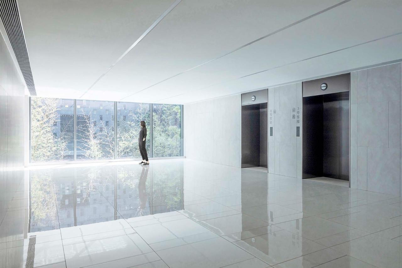 BIM建筑|朝向天空的院子——北京通州潞城市民中心 / 意度建筑