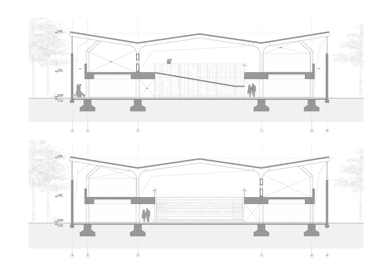 BIM建筑|龙游团石村未来乡村生活馆 / 上海严旸建筑设计工作室