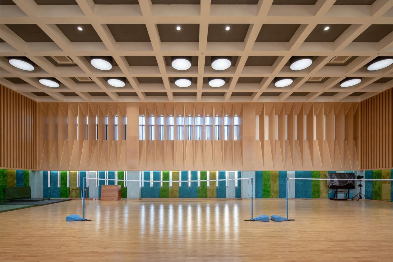 BIM建筑|兰生复旦中学国和路校区改扩建项目 / 上海华都建筑规划设计有限公司