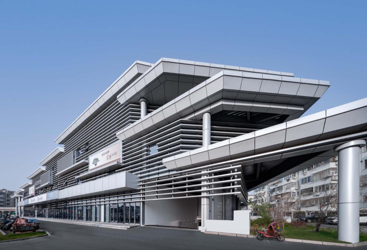 BIM建筑|刘潭市集 / 米丈建筑