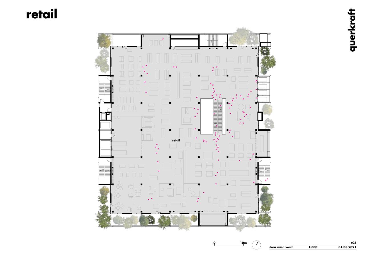 BIM建筑|宜家商场 / Querkraft