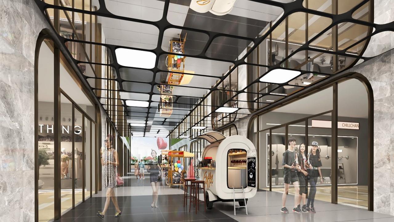 BIM建筑|遇见未来——510生活广场改造 / 简和建筑