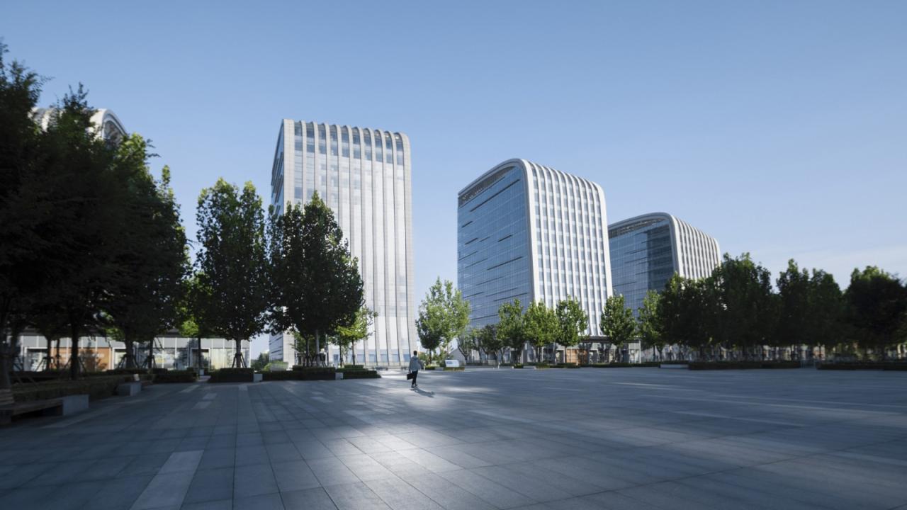 BIM建筑|高山流水、兼收并蓄的城市文化新名片—济宁市文化中心三期文化产业园 / Laguarda.Low Architects (LLA)