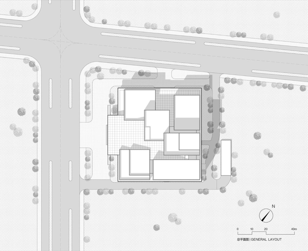 BIM建筑|嵩县三馆合一建设项目 / 王晖建筑工作室