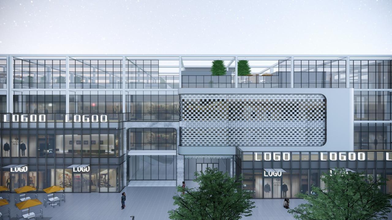 BIM建筑|遇见未来——510生活广场改造 / 简和建筑