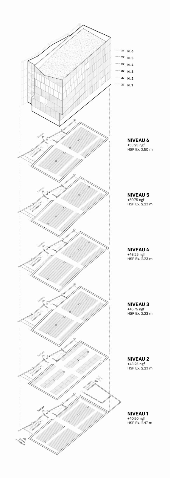 BIM建筑|法国曼恩卢瓦尔省档案馆扩建 / Magnum architectes & urbanistes