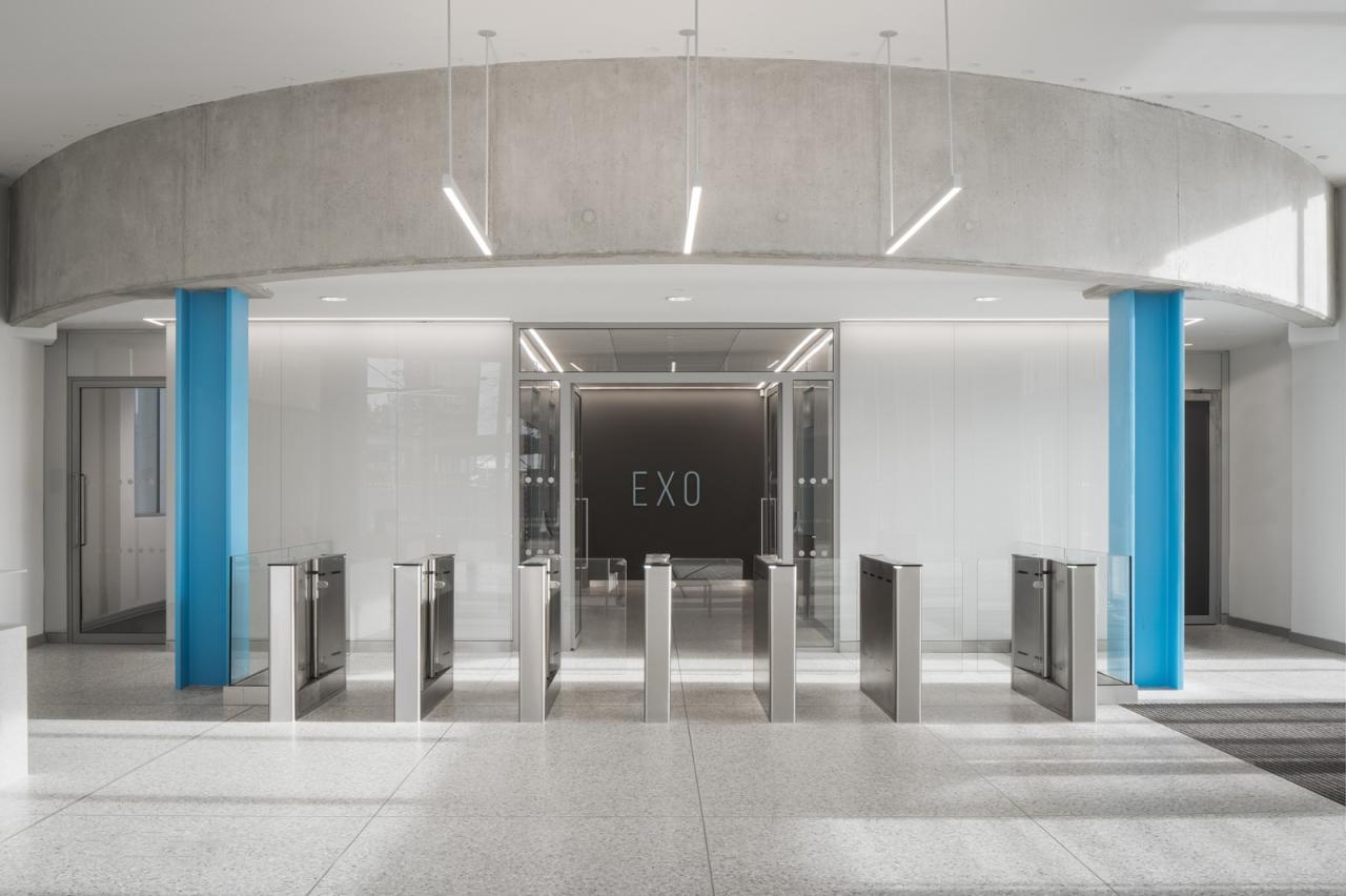 BIM建筑|蓝色‘骨头’，EXO 办公大楼 / Shay Cleary Architects