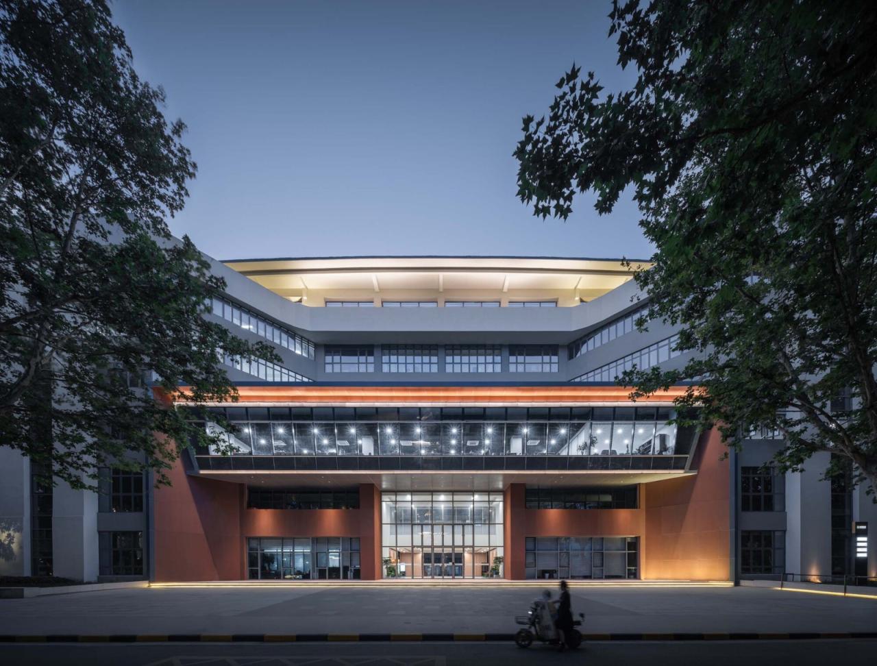 BIM建筑|南京南师大紫金校区整体改造项目 / 杜兹设计