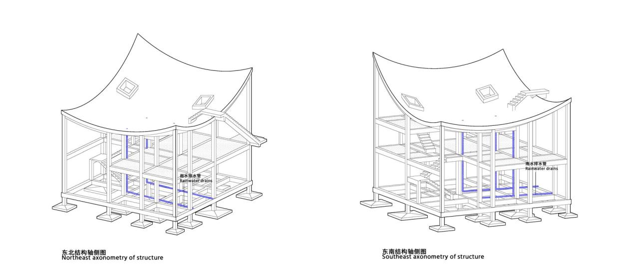 BIM建筑|乡村画室 / 跳房子建筑工作室