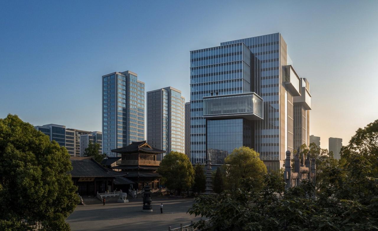 BIM建筑|杭州英蓝中心 / ARQ建筑事务所+Farrells法雷尔