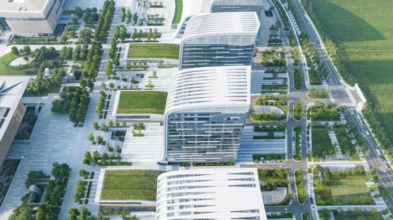 BIM建筑|高山流水、兼收并蓄的城市文化新名片—济宁市文化中心三期文化产业园 / Laguarda.Low Architects (LLA)