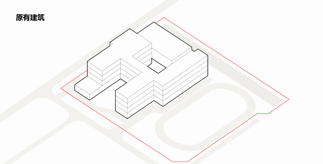 BIM建筑|兰生复旦中学国和路校区改扩建项目 / 上海华都建筑规划设计有限公司