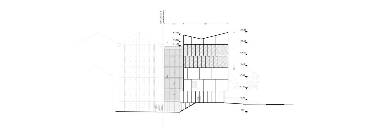 BIM建筑|法国曼恩卢瓦尔省档案馆扩建 / Magnum architectes & urbanistes