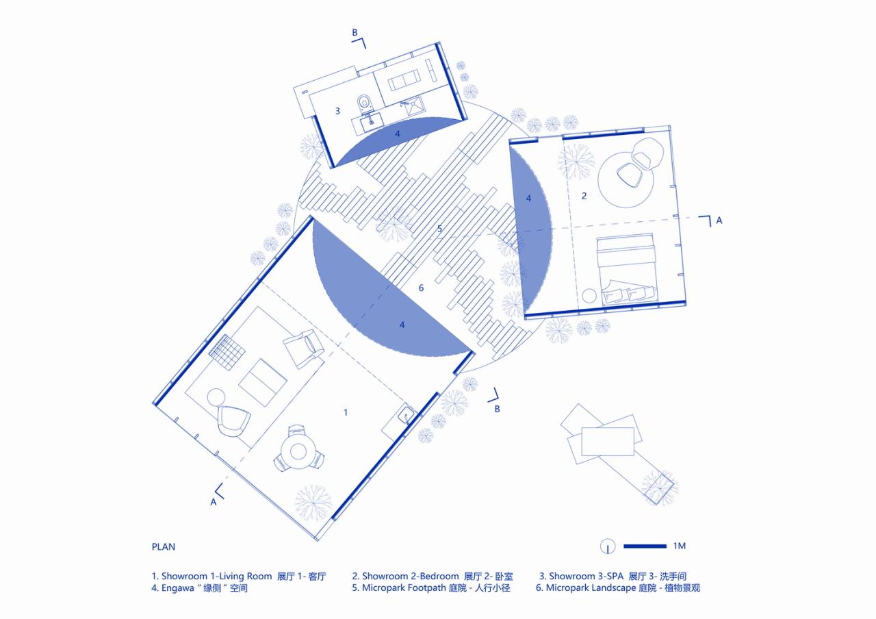 BIM建筑|间园 ：闹市中的空间装置 / 间筑设计