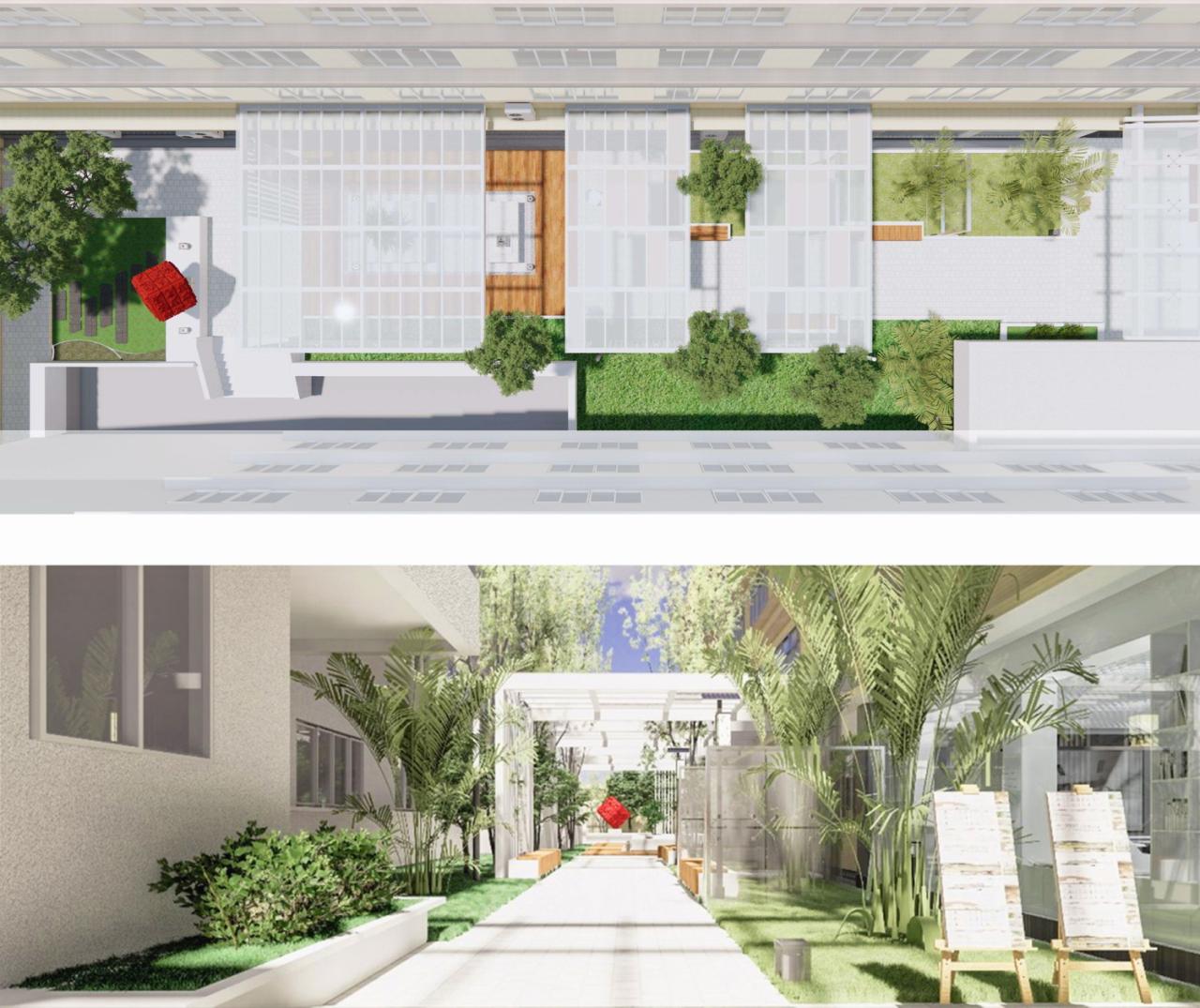 BIM建筑|情境共生：广东工业大学公共学习空间建设/广东工业大学校园更新小队