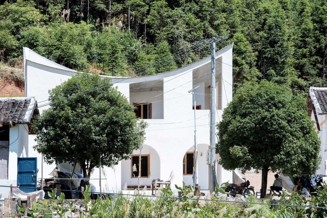 BIM建筑|乡村画室 / 跳房子建筑工作室