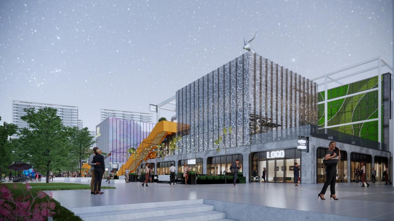 BIM建筑|遇见未来——510生活广场改造 / 简和建筑