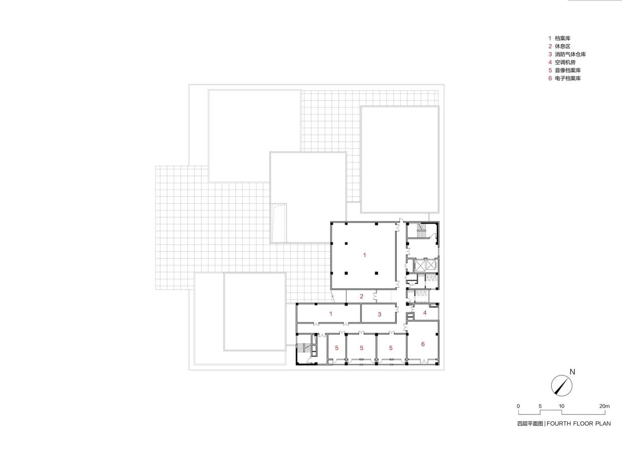 BIM建筑|嵩县三馆合一建设项目 / 王晖建筑工作室
