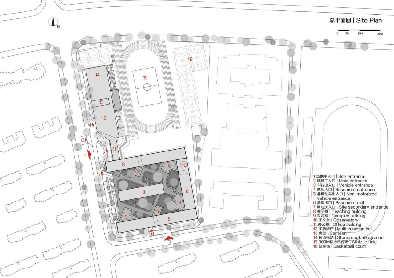 BIM建筑|衢州新华第二学校 / 零壹城市建筑事务所