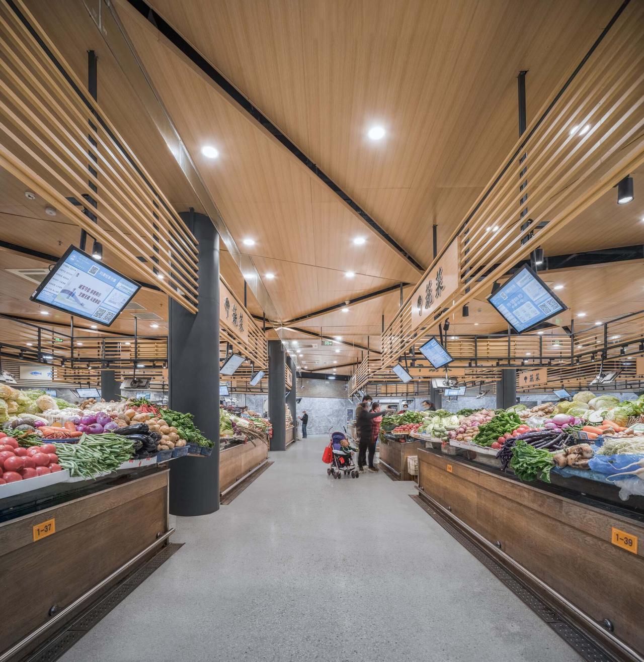 BIM建筑|刘潭市集 / 米丈建筑