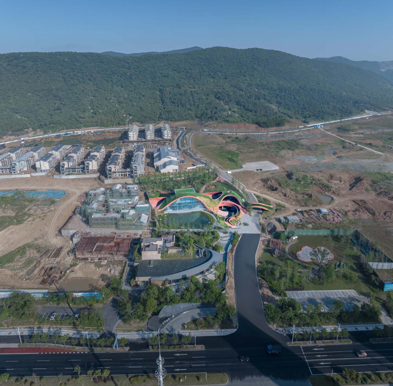 BIM建筑|华侨城巢湖自然文化中心 / 上海前及建筑设计事务所