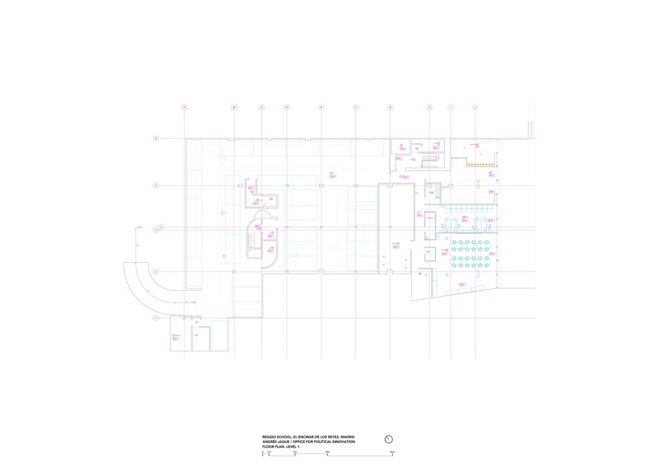 BIM建筑|市集化校园，瑞吉欧学校 / Andrés Jaque+Office for Political Innovation