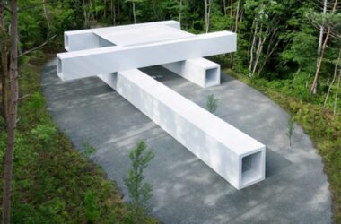 BIM建筑|Nendo设计混凝土隧道档案馆和宾馆-BIM建筑网