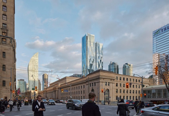 BIM建筑|威尔金森·艾尔用“三维钻石”包裹多伦多摩天大楼