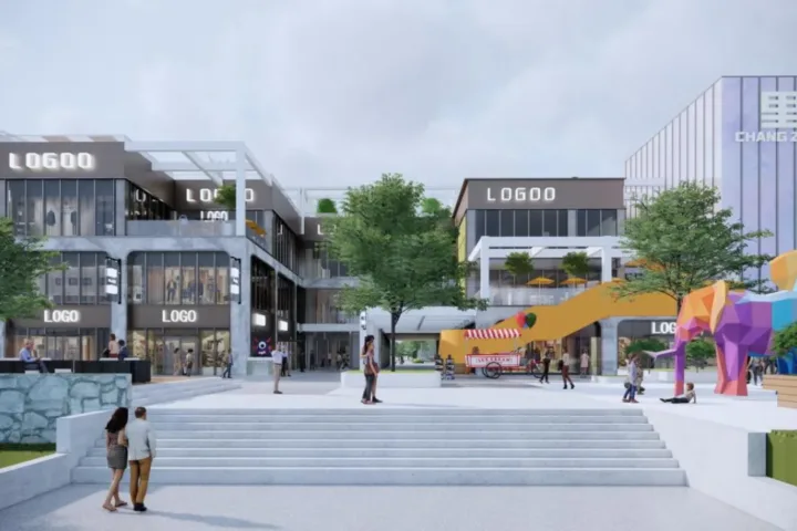 BIM建筑|遇见未来——510生活广场改造 / 简和建筑