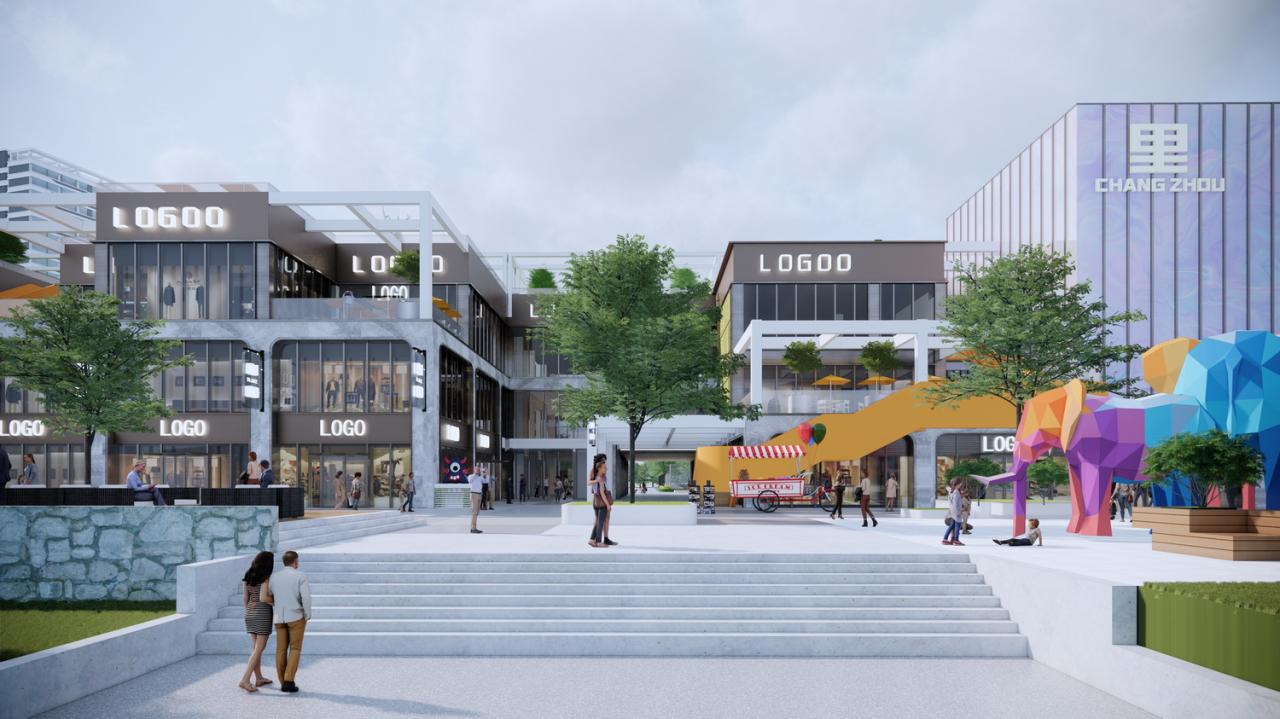 BIM建筑|遇见未来——510生活广场改造 / 简和建筑