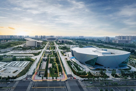 BIM建筑|帆状造型的郑州大剧院建成