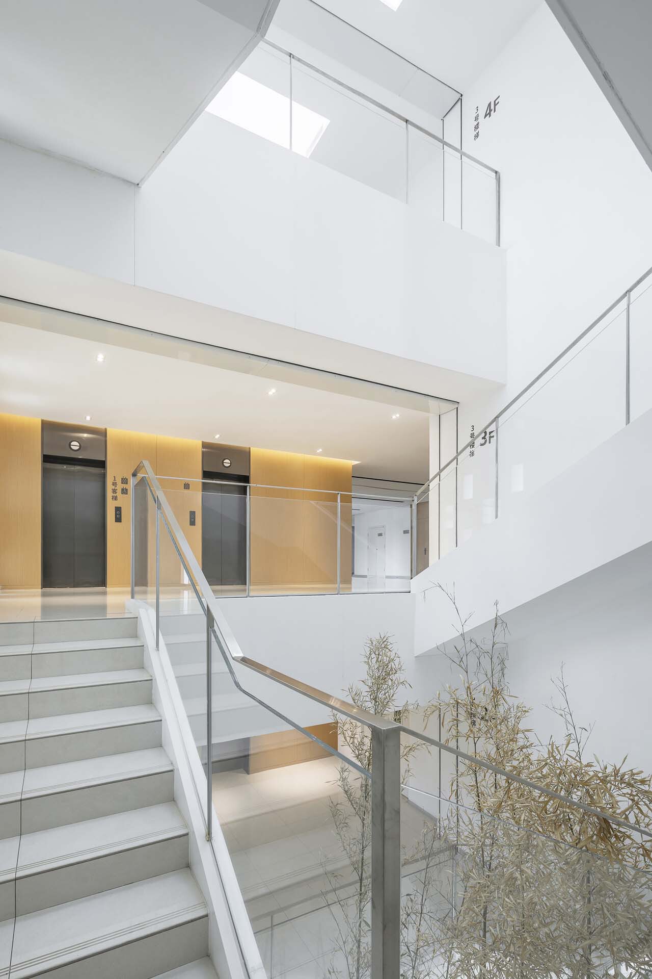 BIM建筑|朝向天空的院子——北京通州潞城市民中心 / 意度建筑