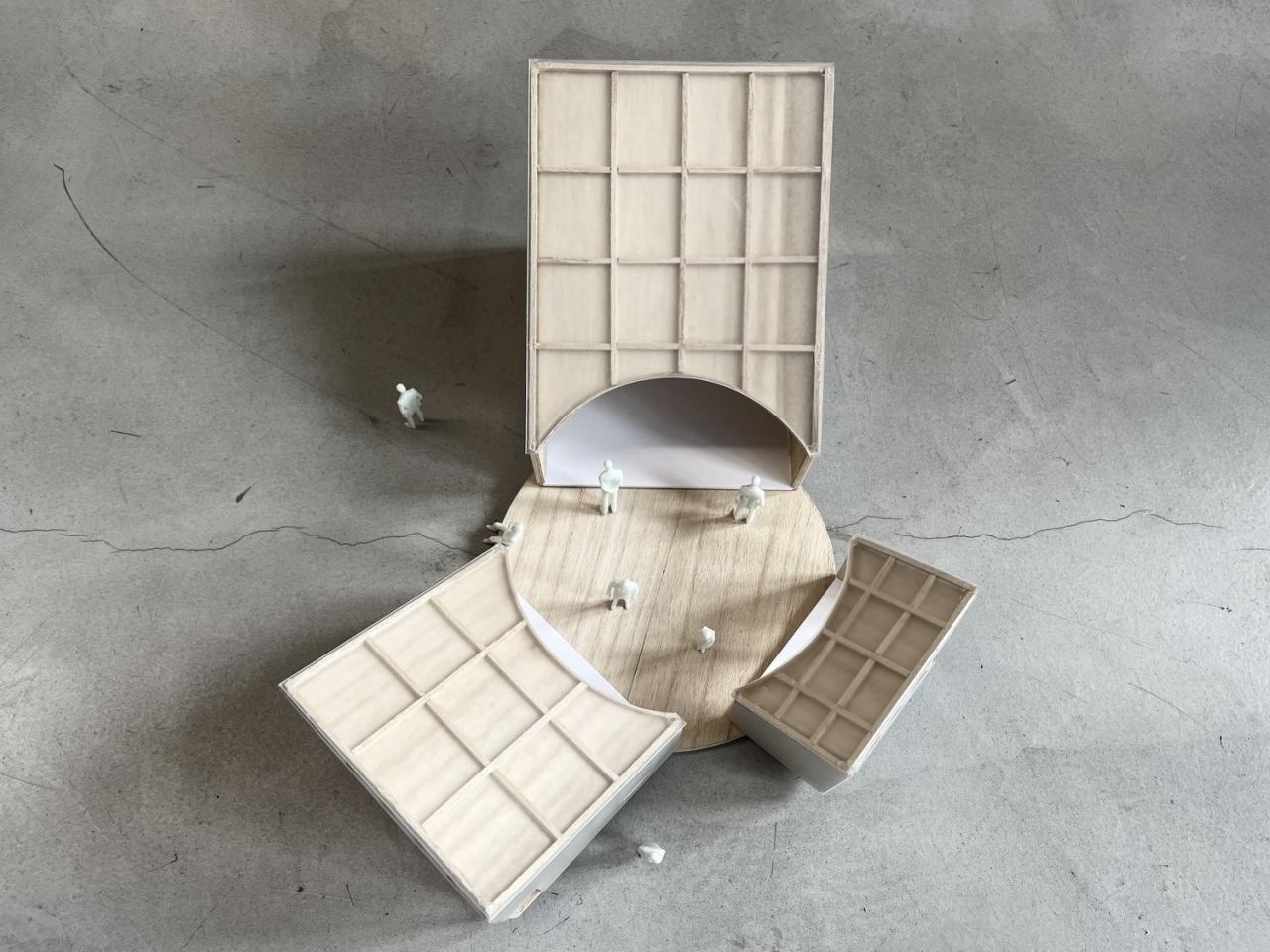 BIM建筑|间园 ：闹市中的空间装置 / 间筑设计