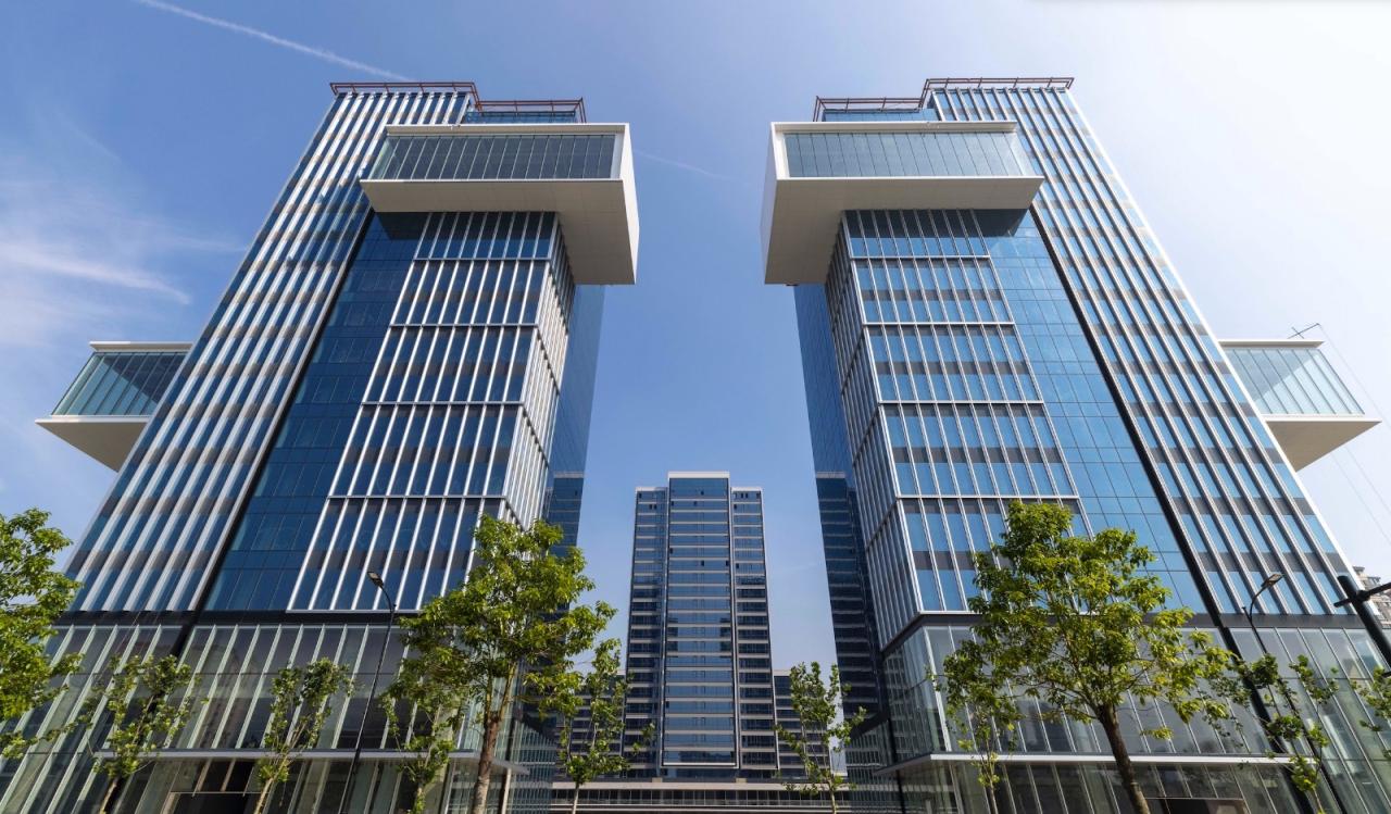 BIM建筑|杭州英蓝中心 / ARQ建筑事务所+Farrells法雷尔