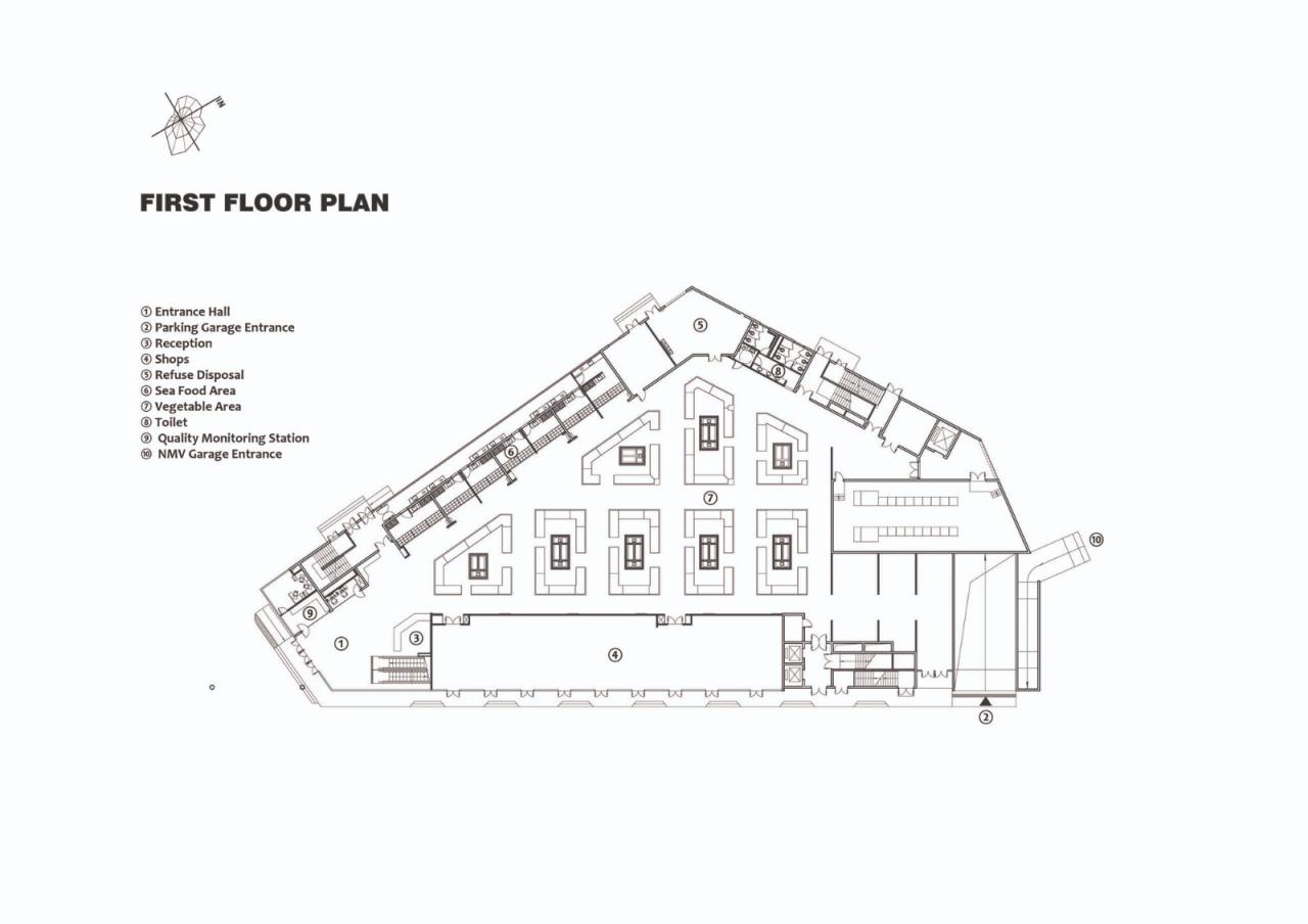 BIM建筑|刘潭市集 / 米丈建筑