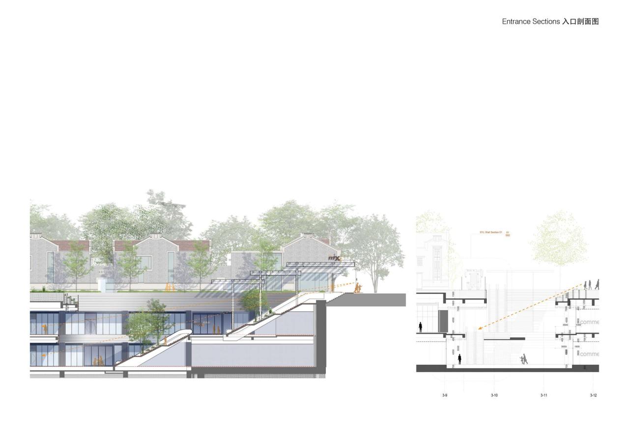 BIM建筑|上海苏河湾万象天地 / Kokaistudios