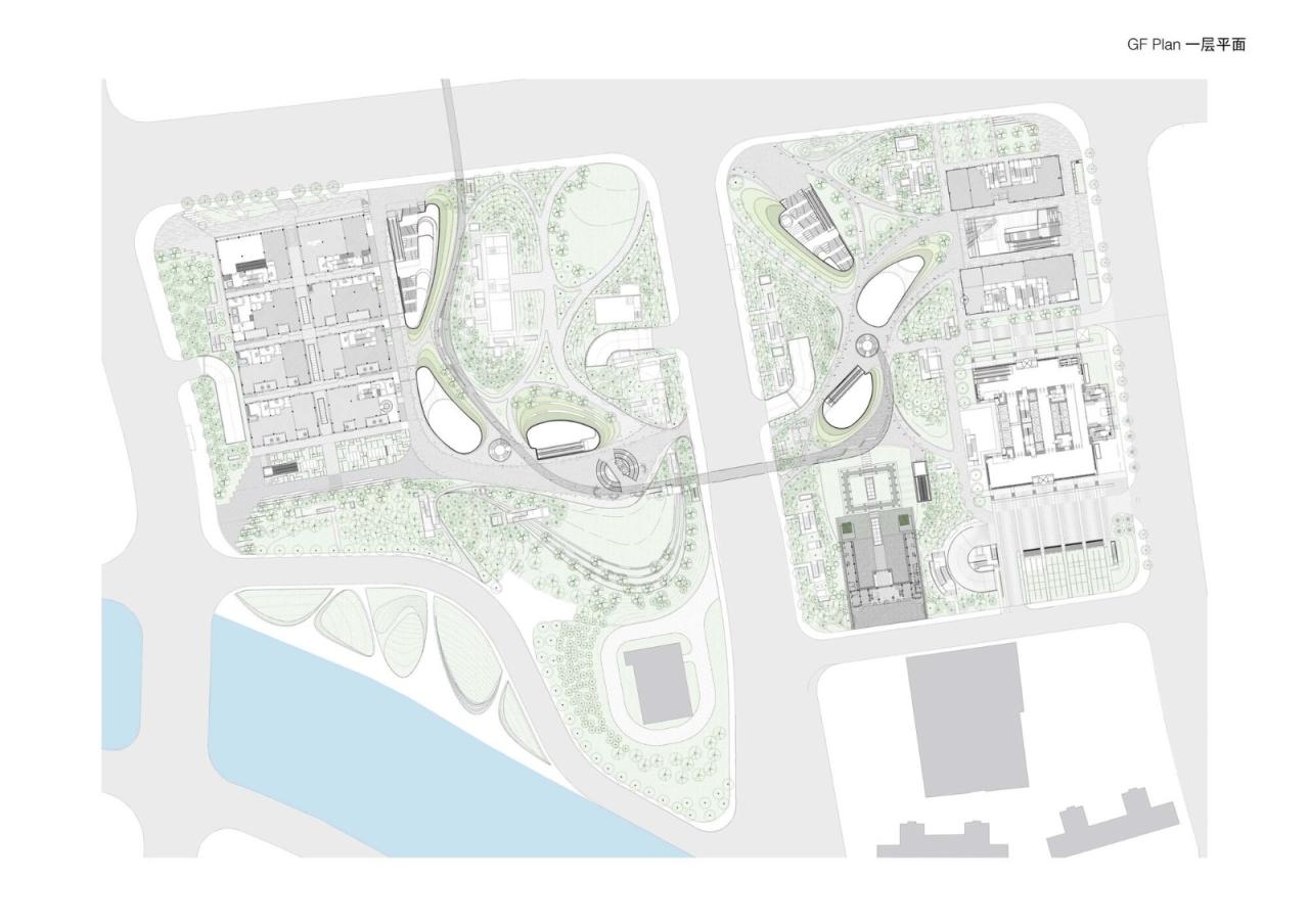 BIM建筑|上海苏河湾万象天地 / Kokaistudios