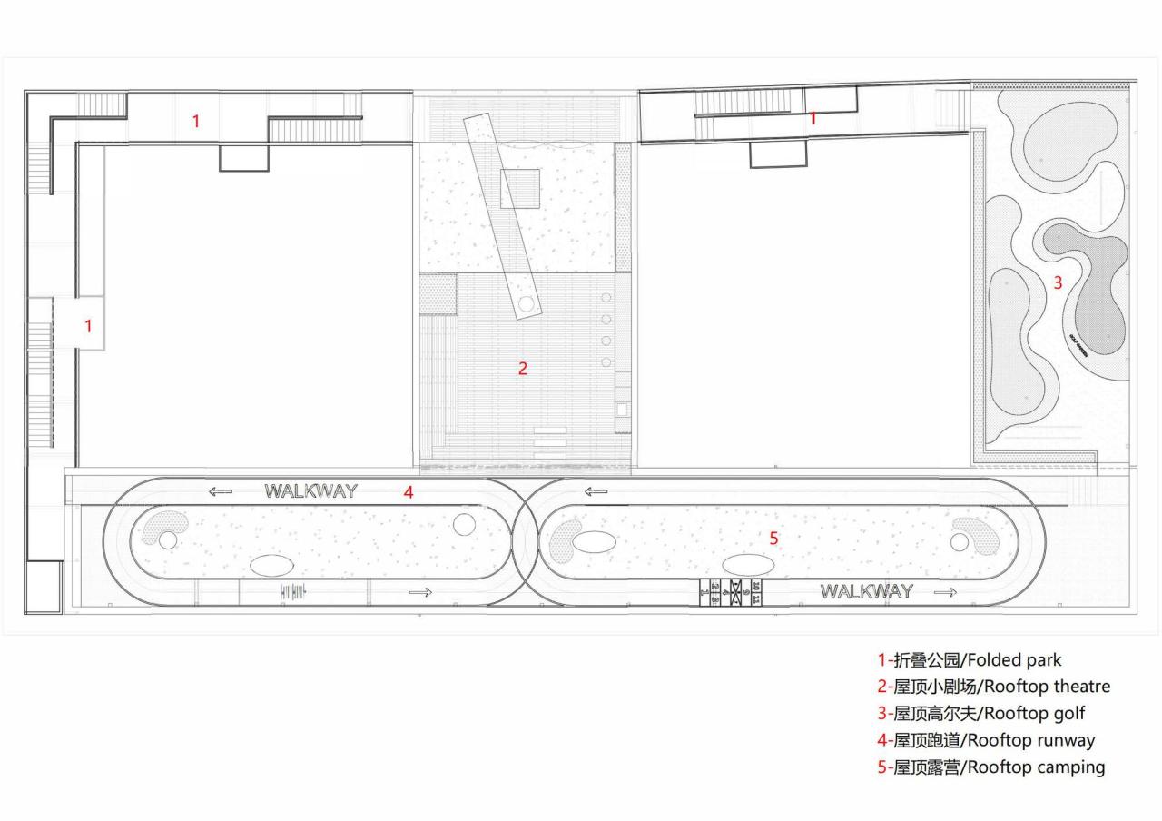 BIM建筑|钛媒体“折叠公园”，北京团河派出所旧址改造 / 靠近设计