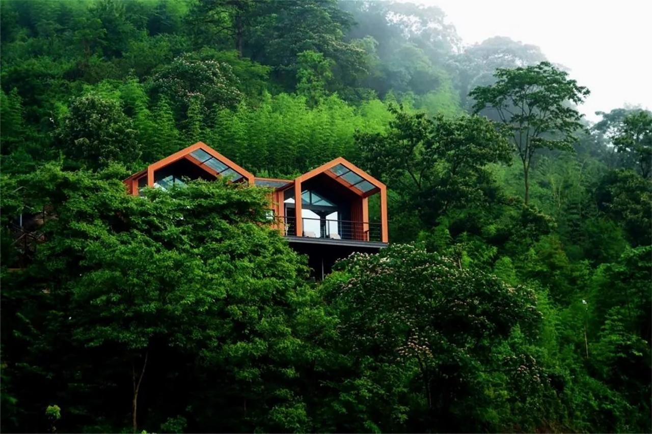 BIM建筑|群山绵延中的山谷小墅：尧珈·养心墅 / 上海尧舜建筑设计有限公司