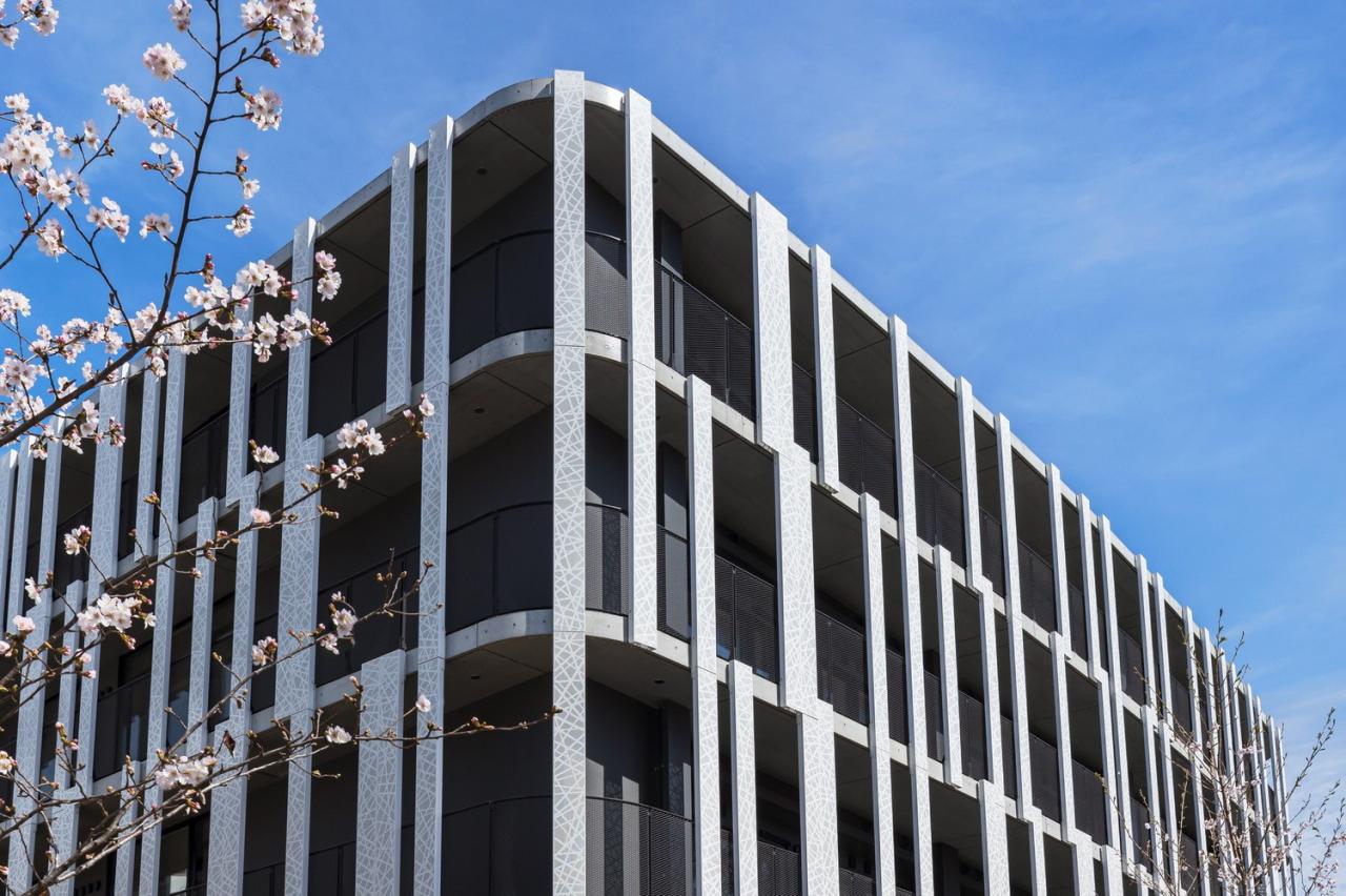 BIM建筑|东洋大学 Ai 第四舍馆中心 / Ishimoto Architectural