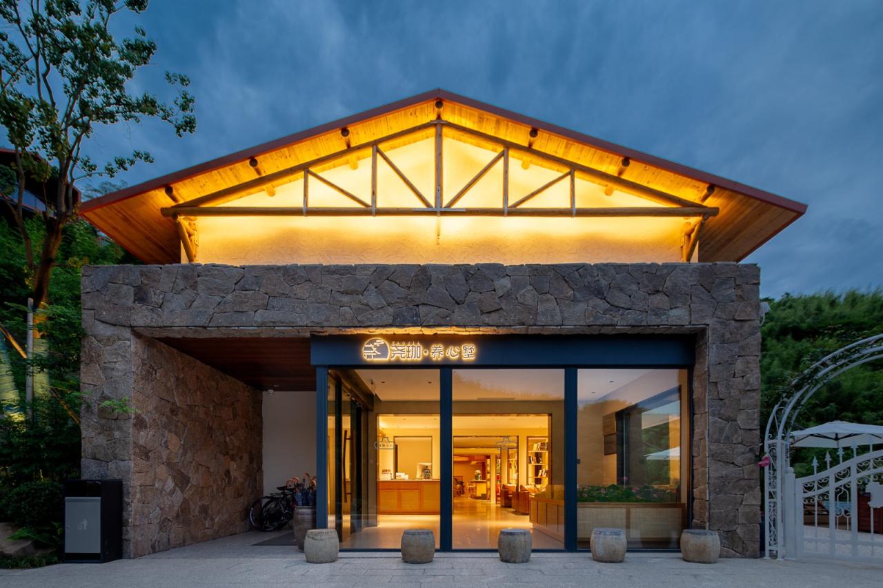 BIM建筑|群山绵延中的山谷小墅：尧珈·养心墅 / 上海尧舜建筑设计有限公司